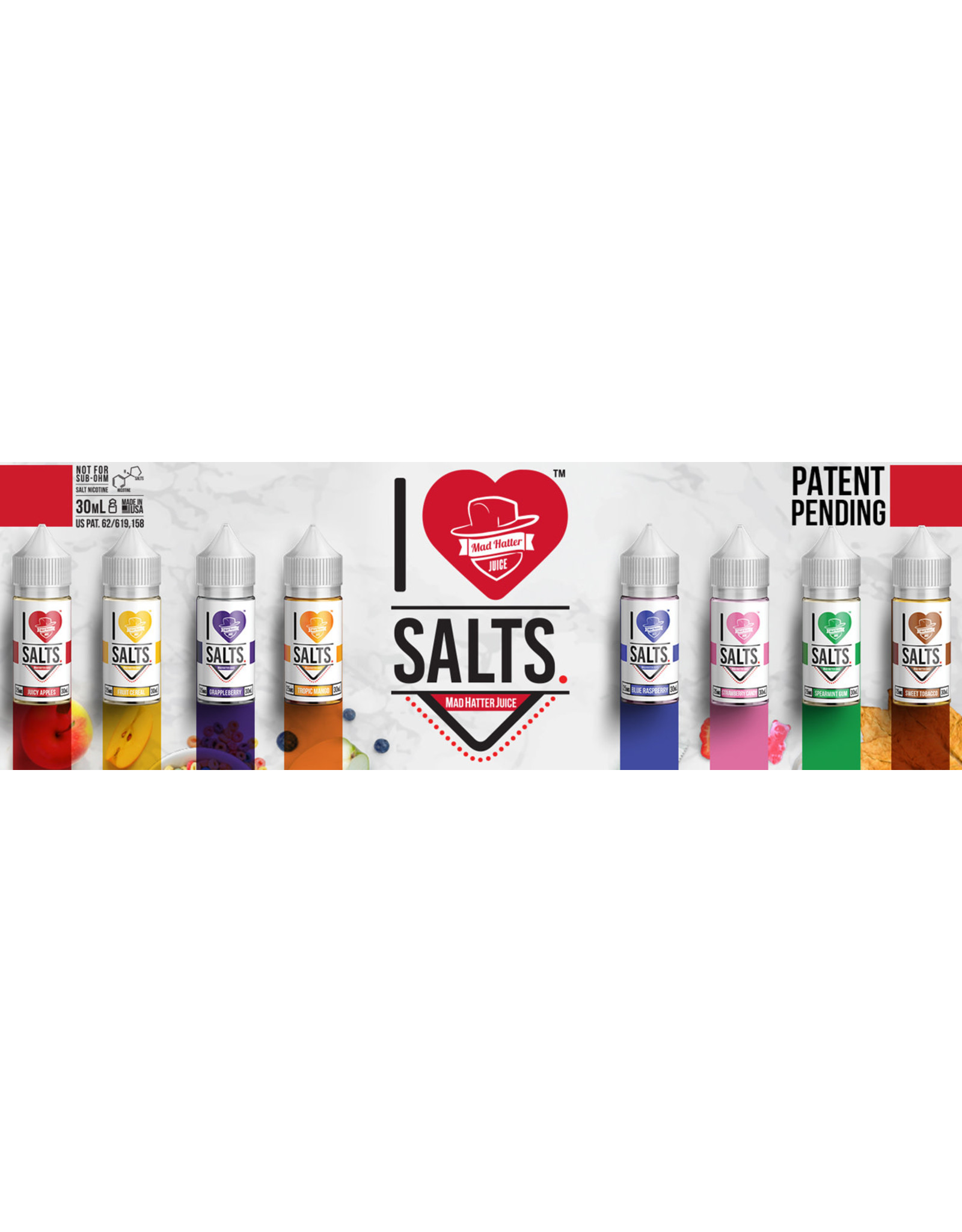 Mad Hatter I Love Salts E-liquid by Mad Hatter
