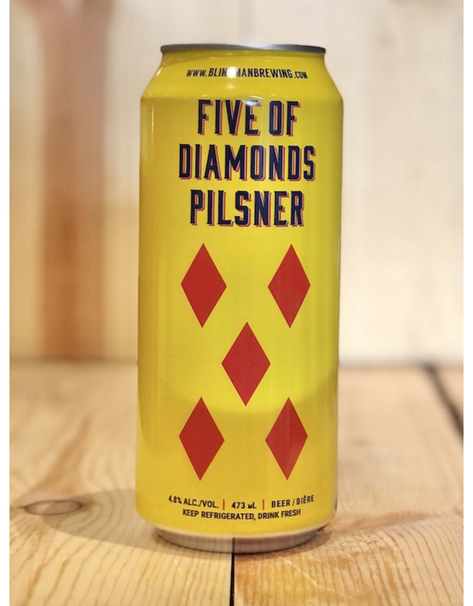 Beer Blindman Five of Diamonds Pilsner 473ml