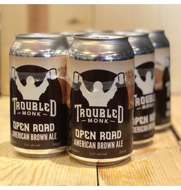 Beer Troubled Monk Open Road Brown Ale 6-cans