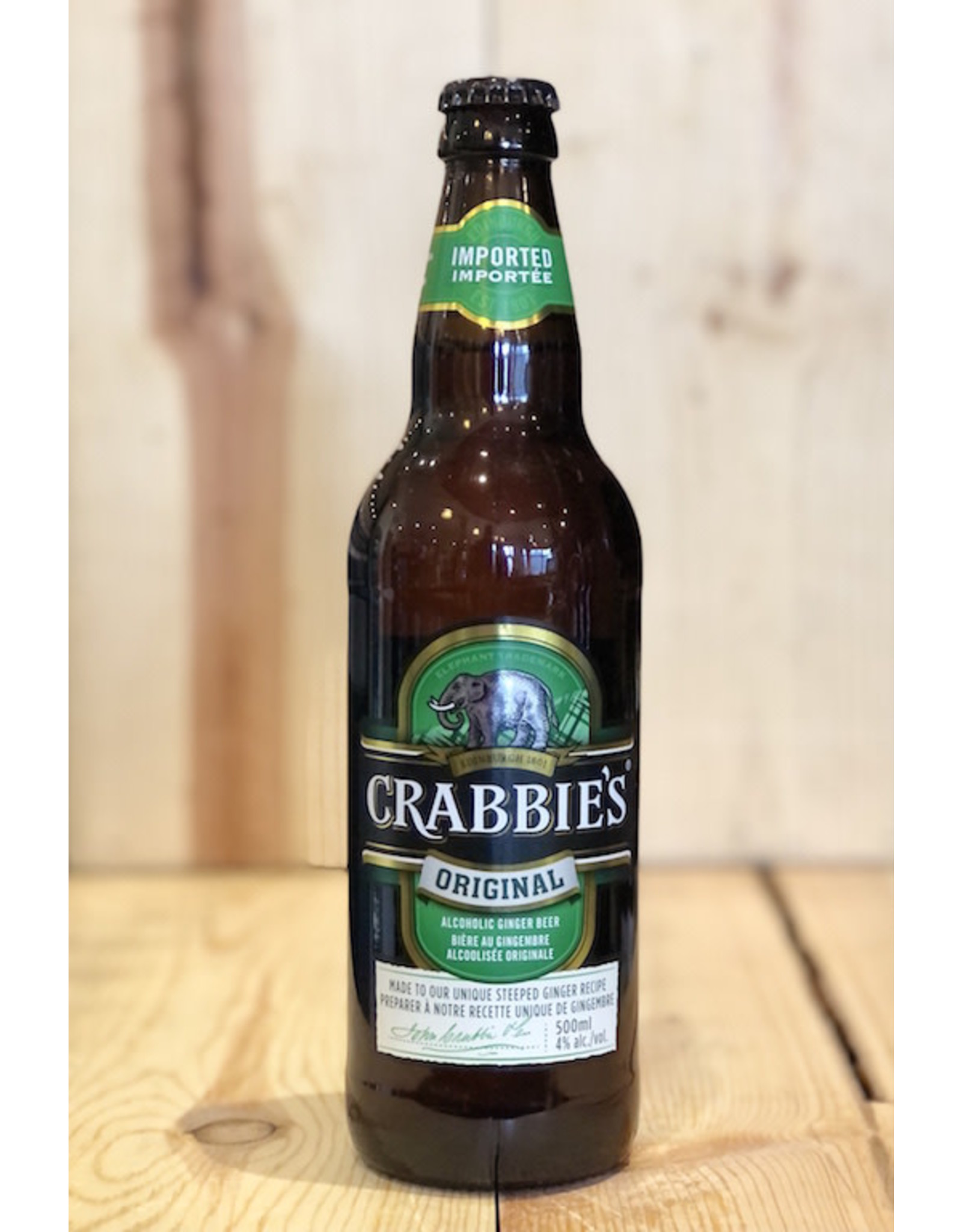 Beer Crabbies Ginger Beer