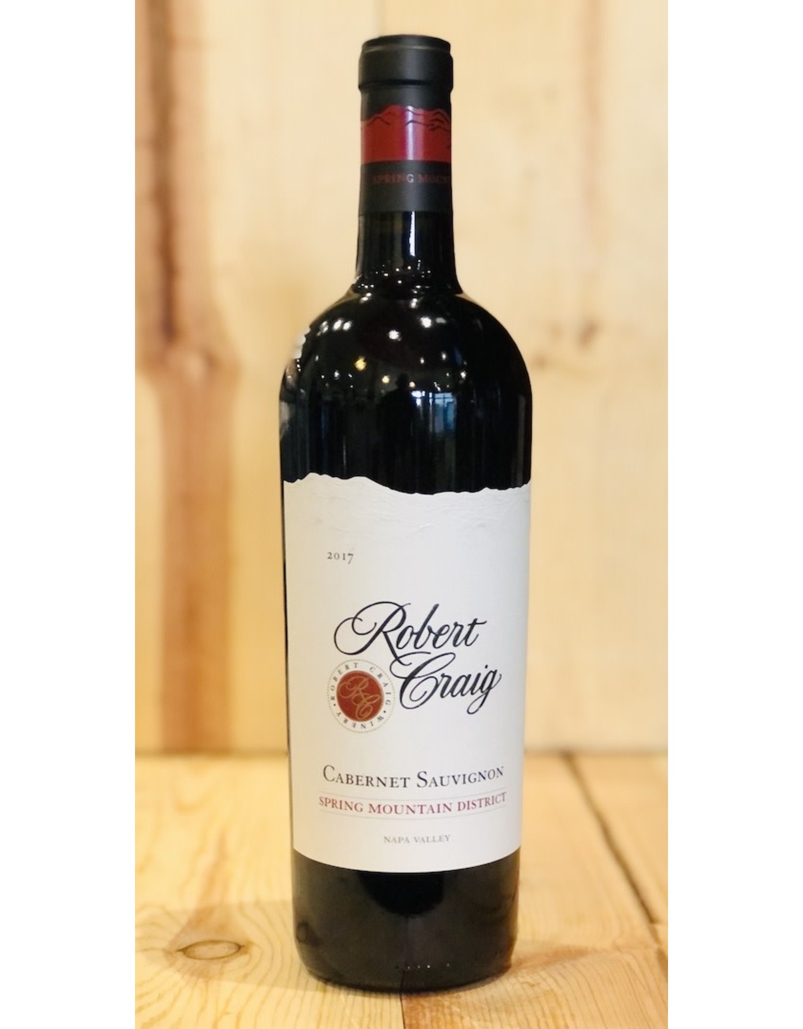 Wine Robert Craig Spring Mountain Cabernet Sauvignon