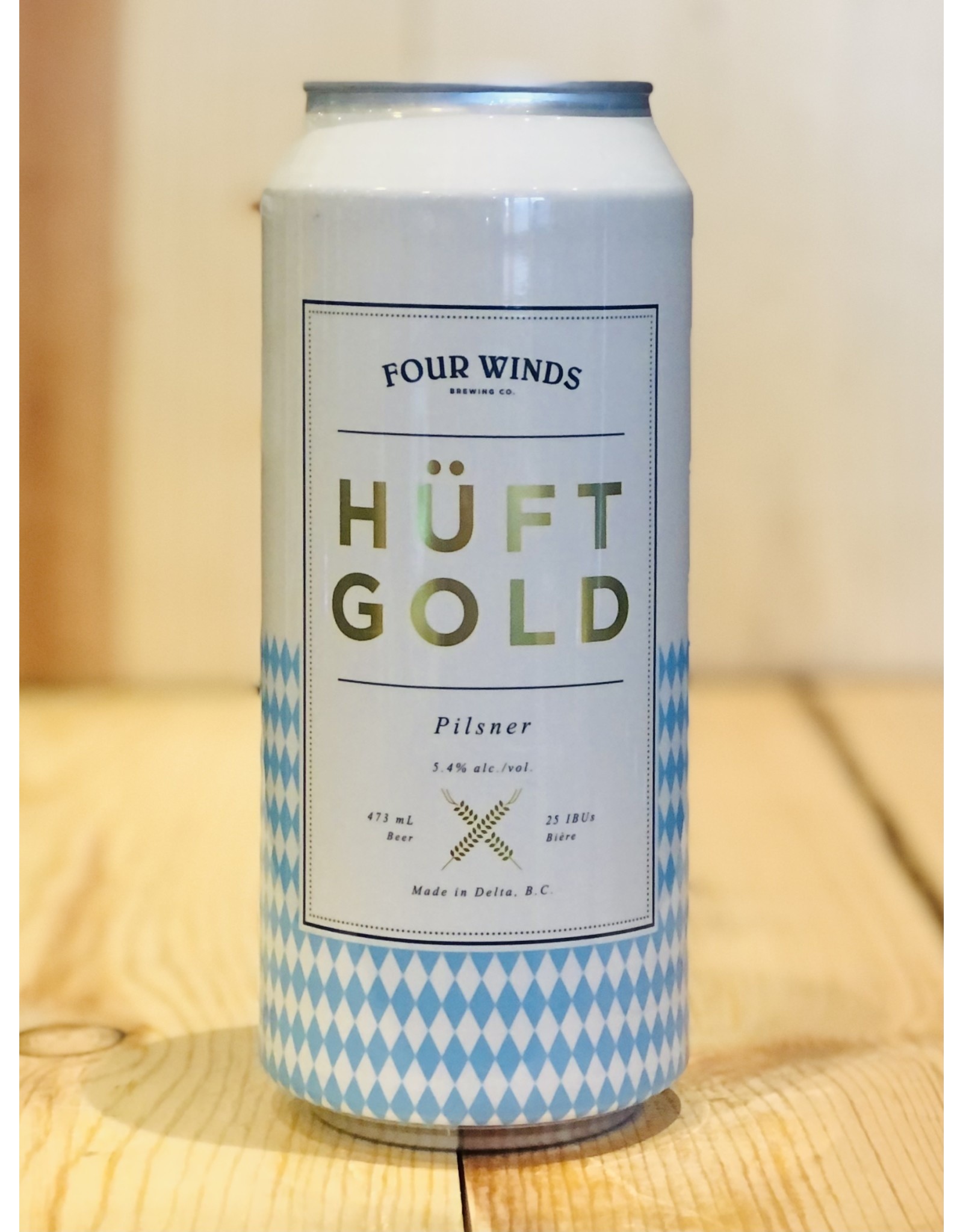 Beer Four Winds Huftgold Pilsner 473ml