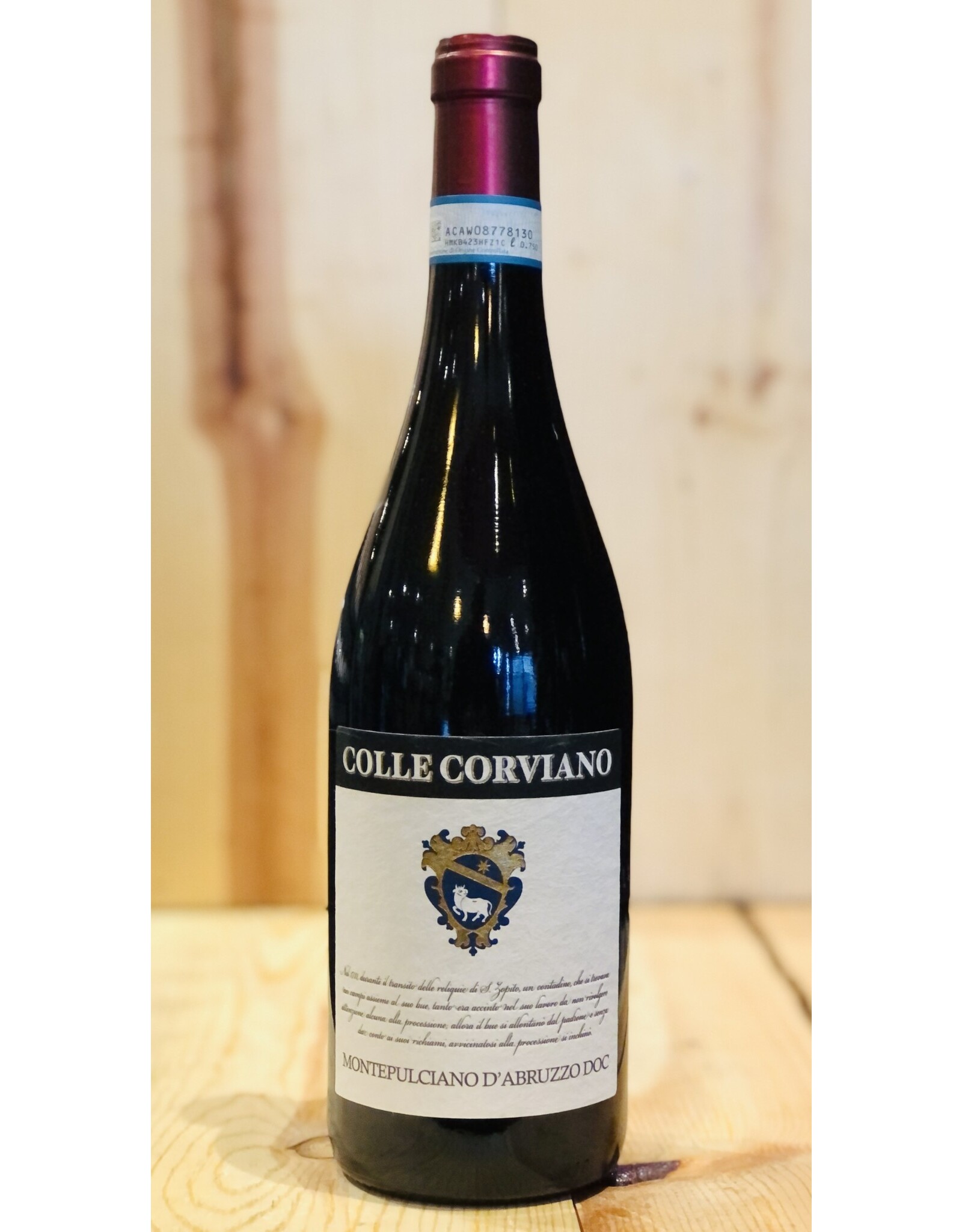 Wine Colle Corviano Montepulciano d'Abruzzo