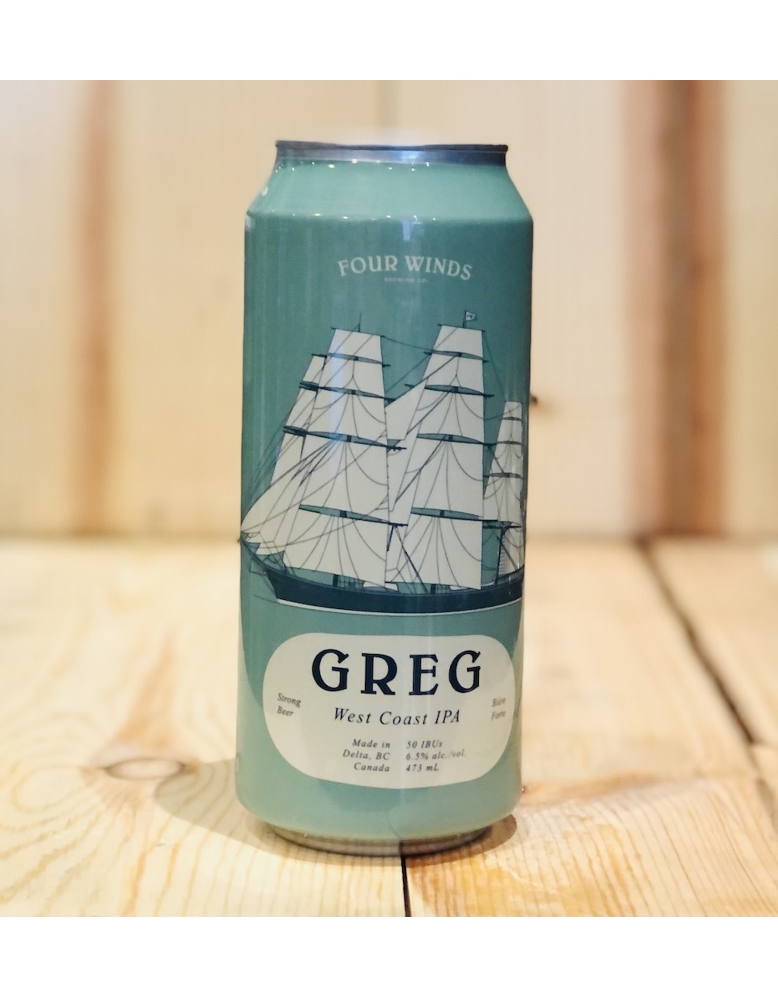 Beer Four Winds Greg West Coast IPA 473ml