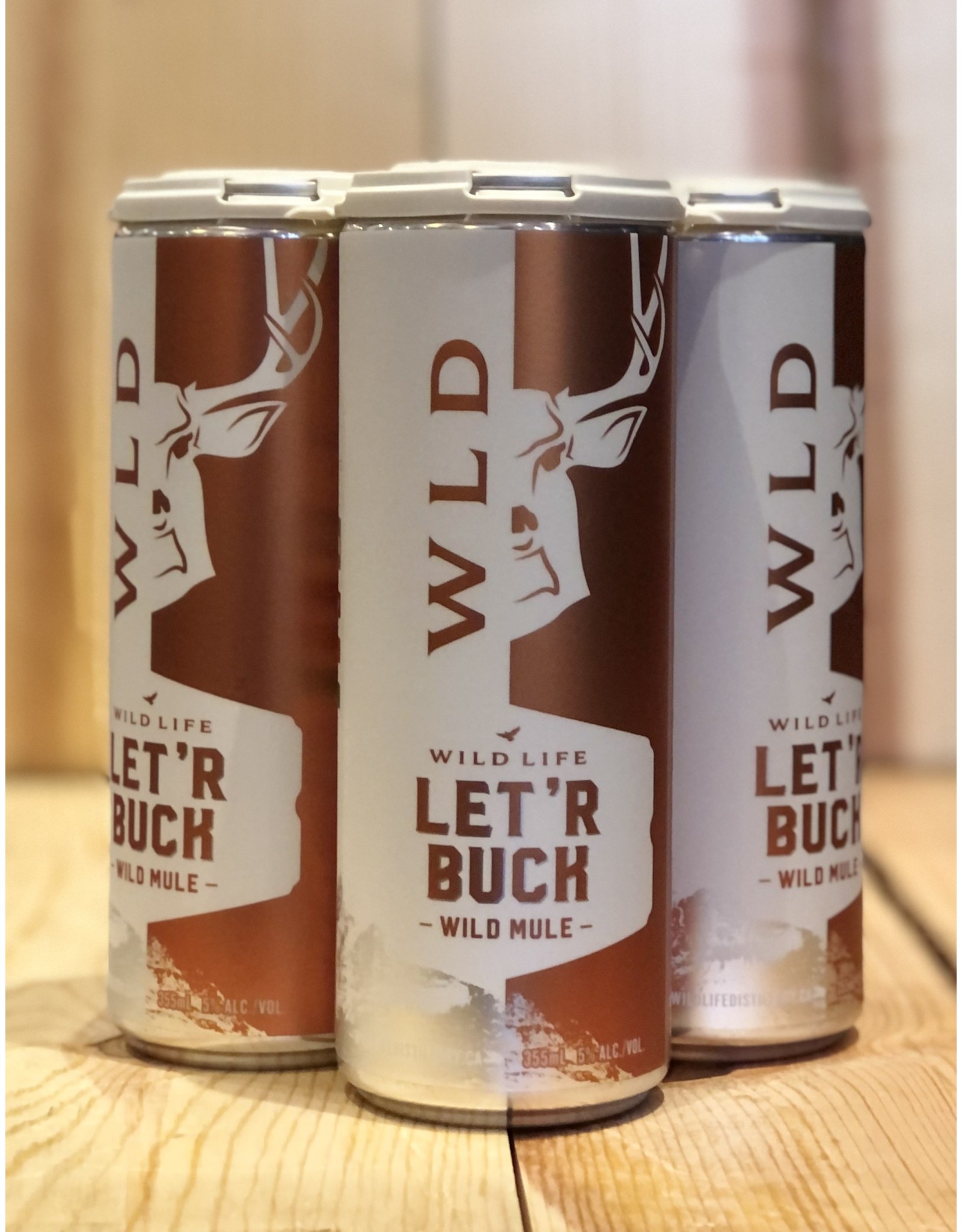 Liqueur Wild Life Let'R Buck Wild Mule 4-cans