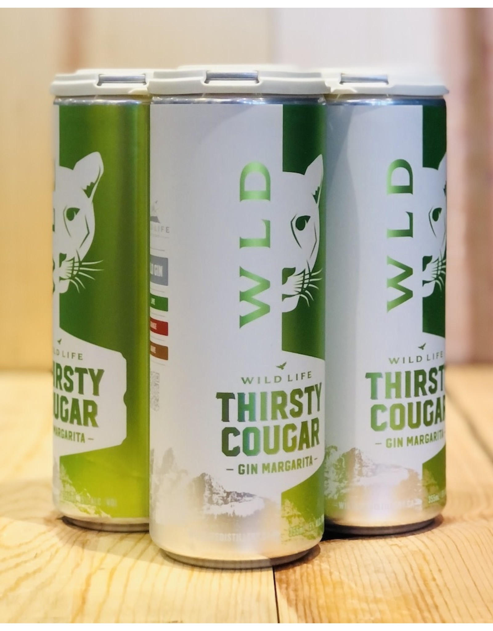 Liqueur Wild Life Thirsty Cougar Gin Margarita 4-cans