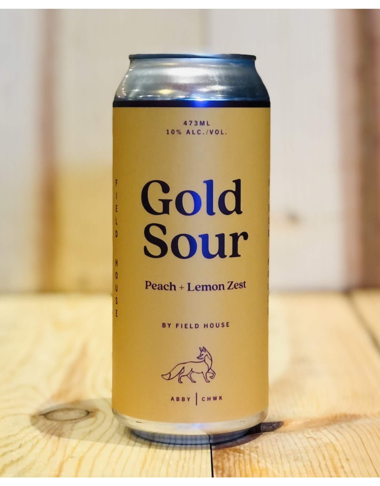 Beer Field House Peach & Lemon Zest Gold Sour 473ml