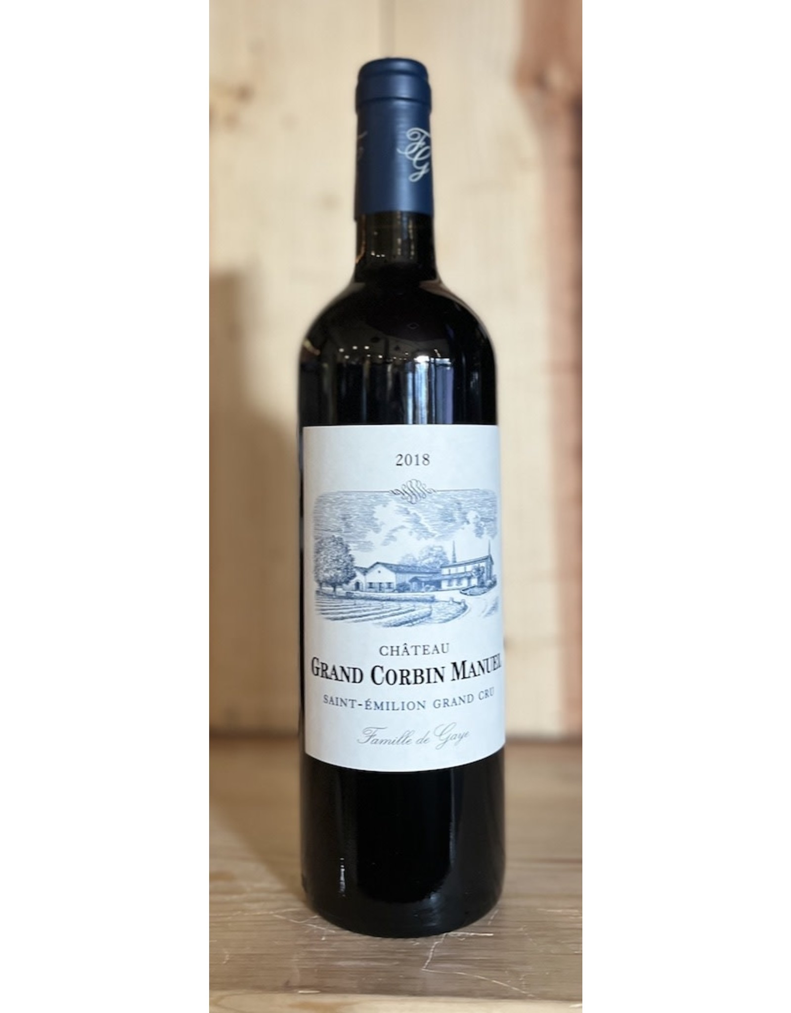 Wine 2018 Chateau Grand Corbin Manuel Saint-Emilion Grand Cru