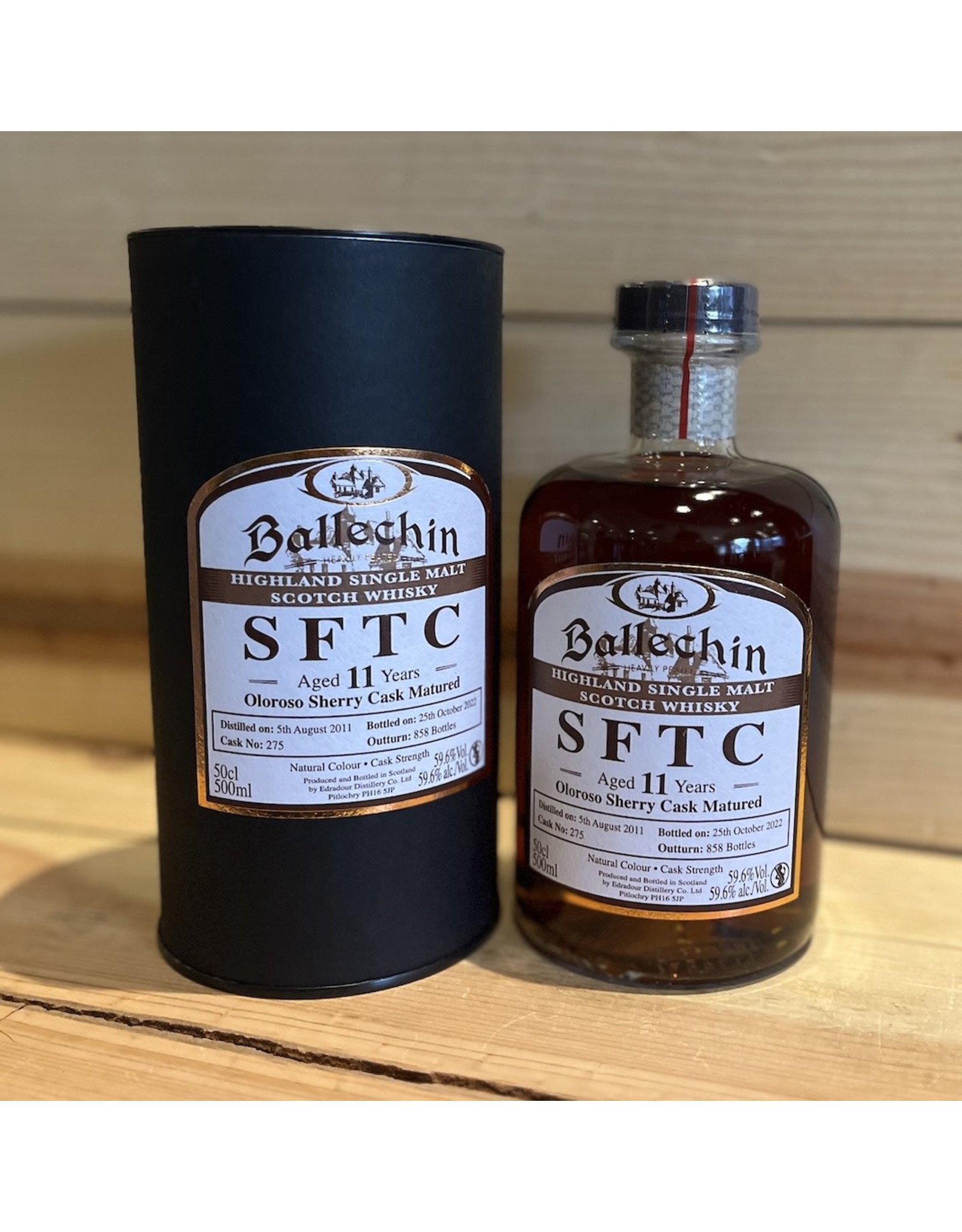 Spirits Edradour SFTC 'Ballechin' Sherry Cask 500ml