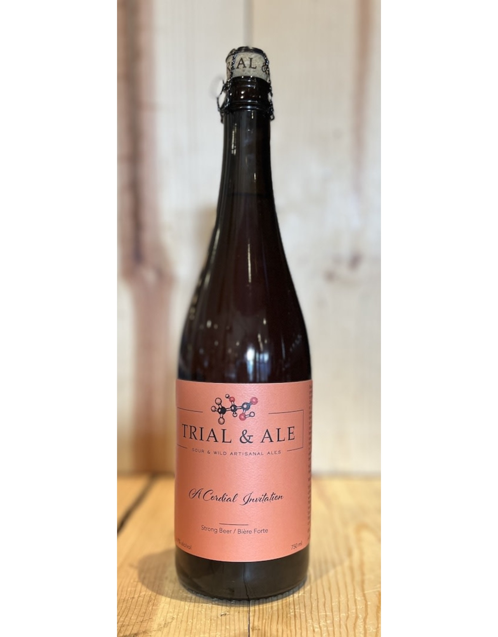 Beer Trial Ale A Cordial Invitation 750ml