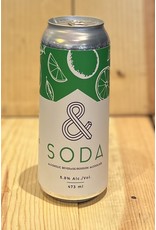 Beer 'And Soda' Vodka Lime 473ml