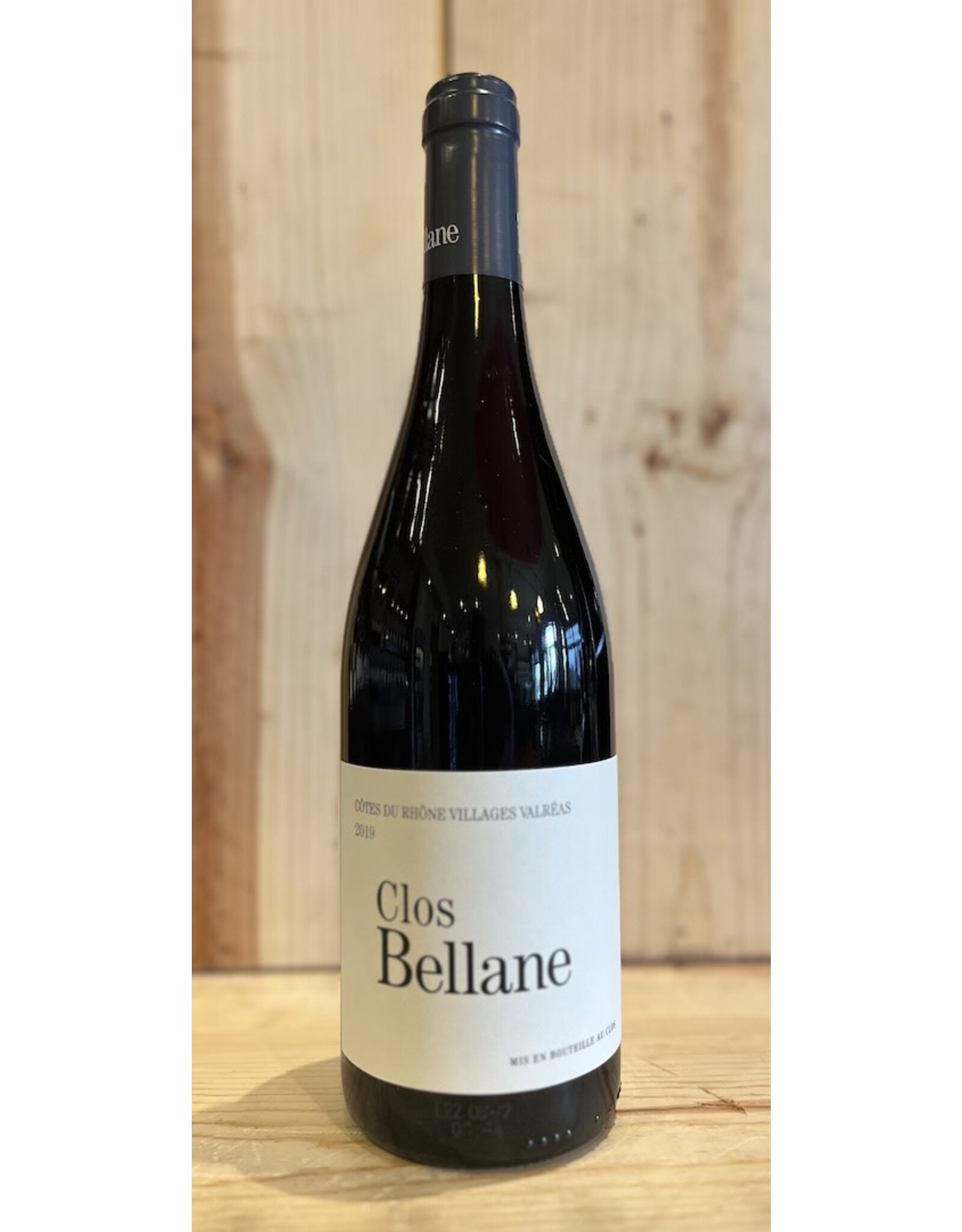 Wine Clos Bellane 'Valreas' Cotes du Rhone Villages Rouge