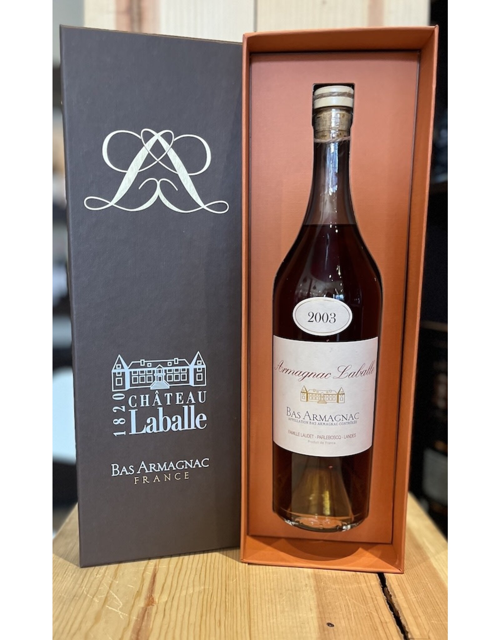 Spirits Chateau Laballe Bas-Armagnac 2003