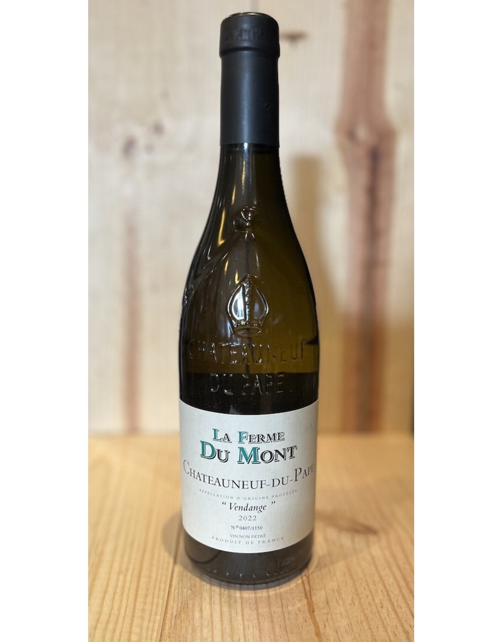 Wine Ferme du Mont CNDP Blanc