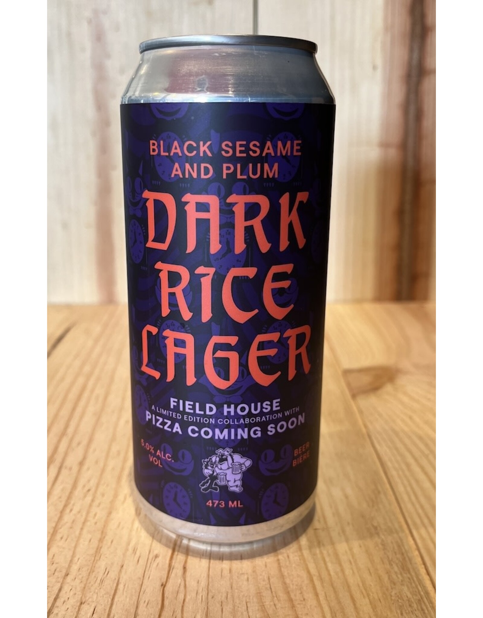 Beer Field House Black Sesame & Plum Dark Lager 473ml