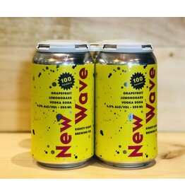 Beer 88 New Wave Grapefruit Lemongrass Vodka Soda 4-cans