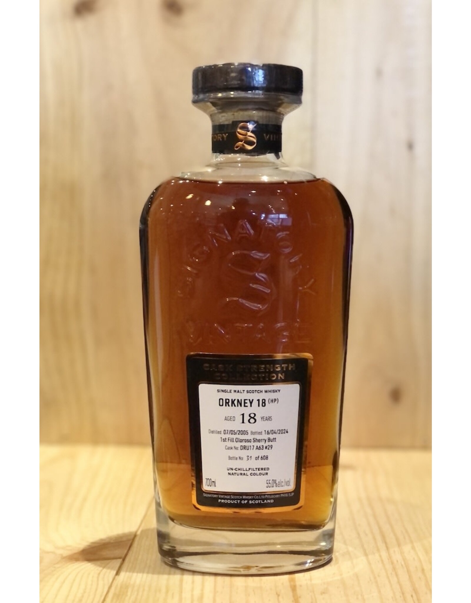 Spirits Signatory Orkney 18 Year Old Peated