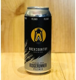 Beer Backcountry Ridgerunner Pilsner 473ml