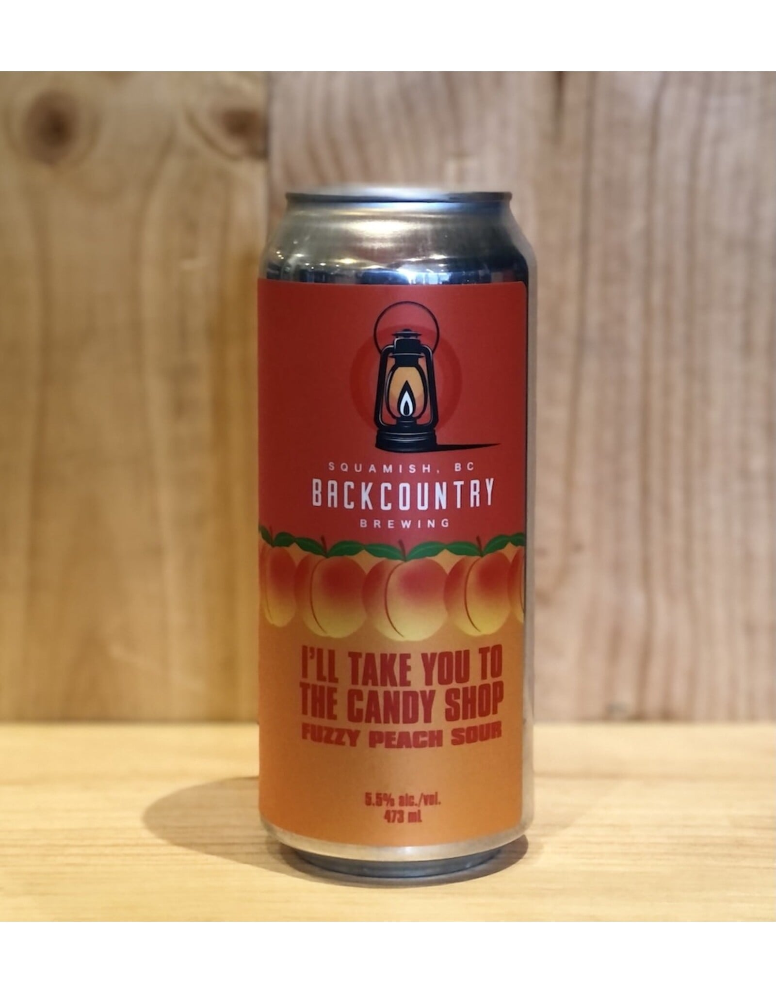 Beer Backcountry I'll Take You To The Candy Shop Peach Sour 473ml