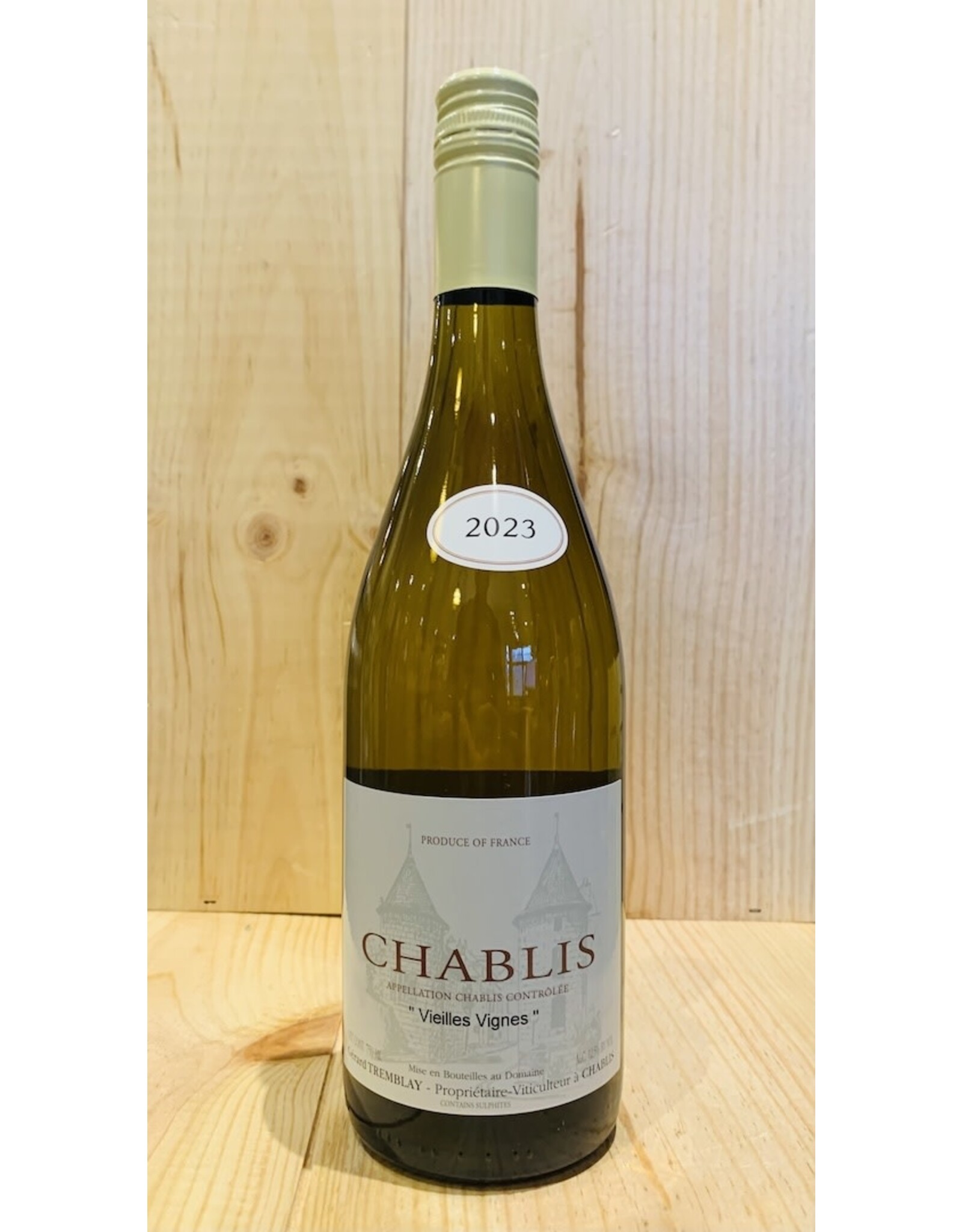 Wine Tremblay 'Vielles Vignes' Chablis