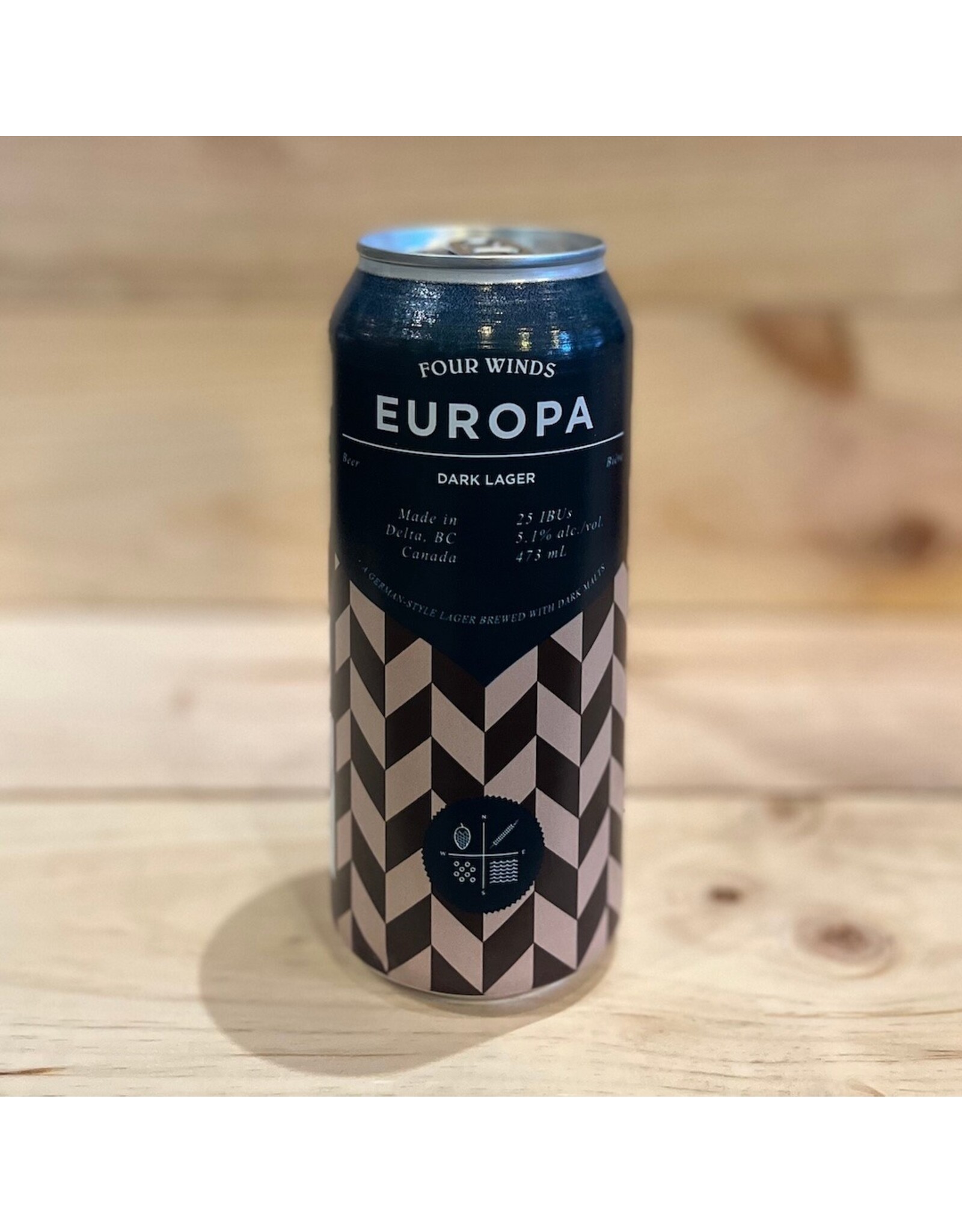 Beer Four Winds Europa Dark Lager 473mL