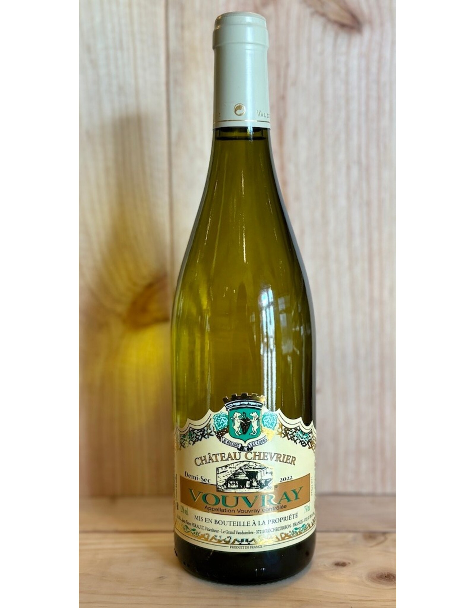 Wine Chateau Chevrier Vouvray Demi-Sec