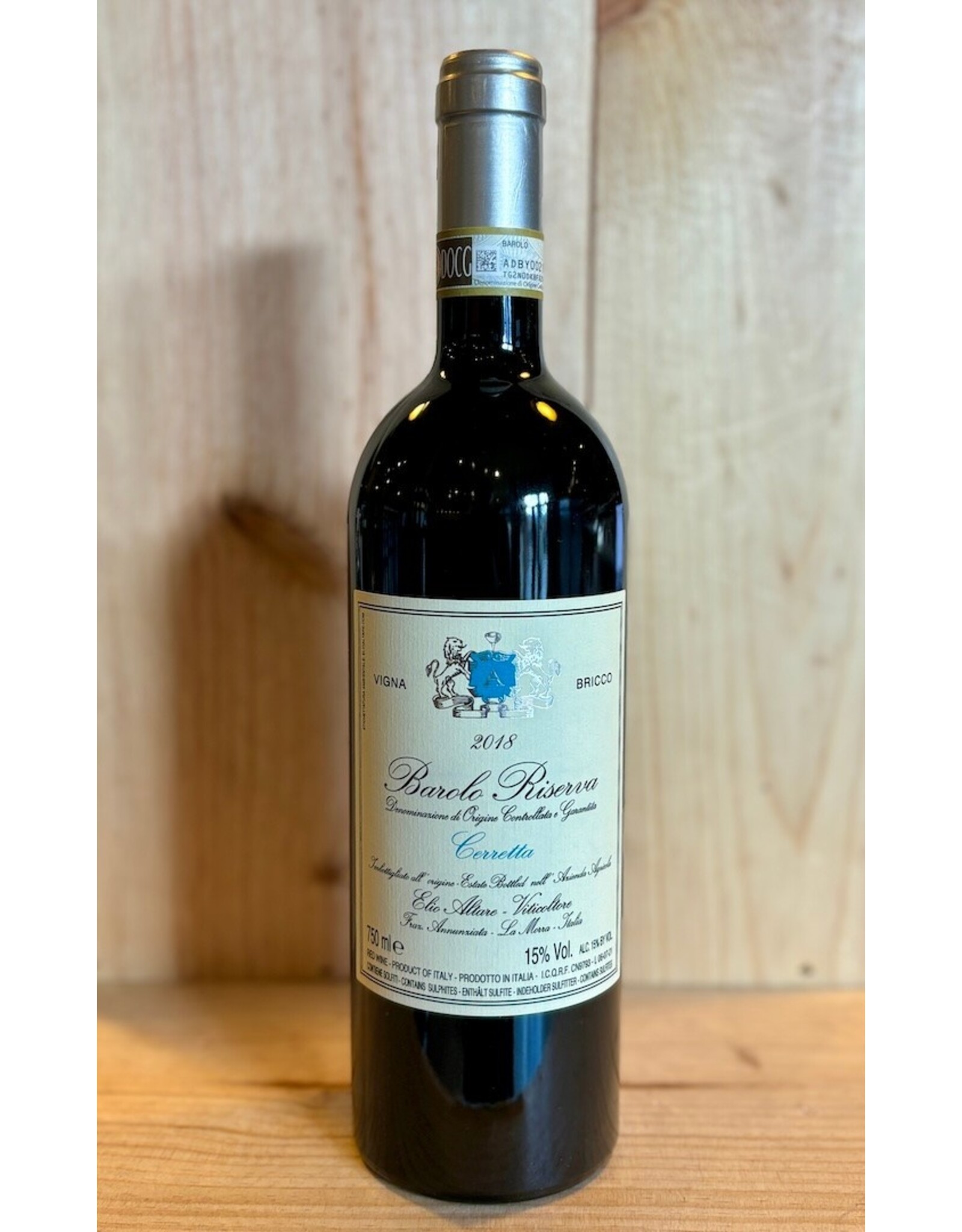 Wine Elio Altare Cerretta Cru Barolo Riserva
