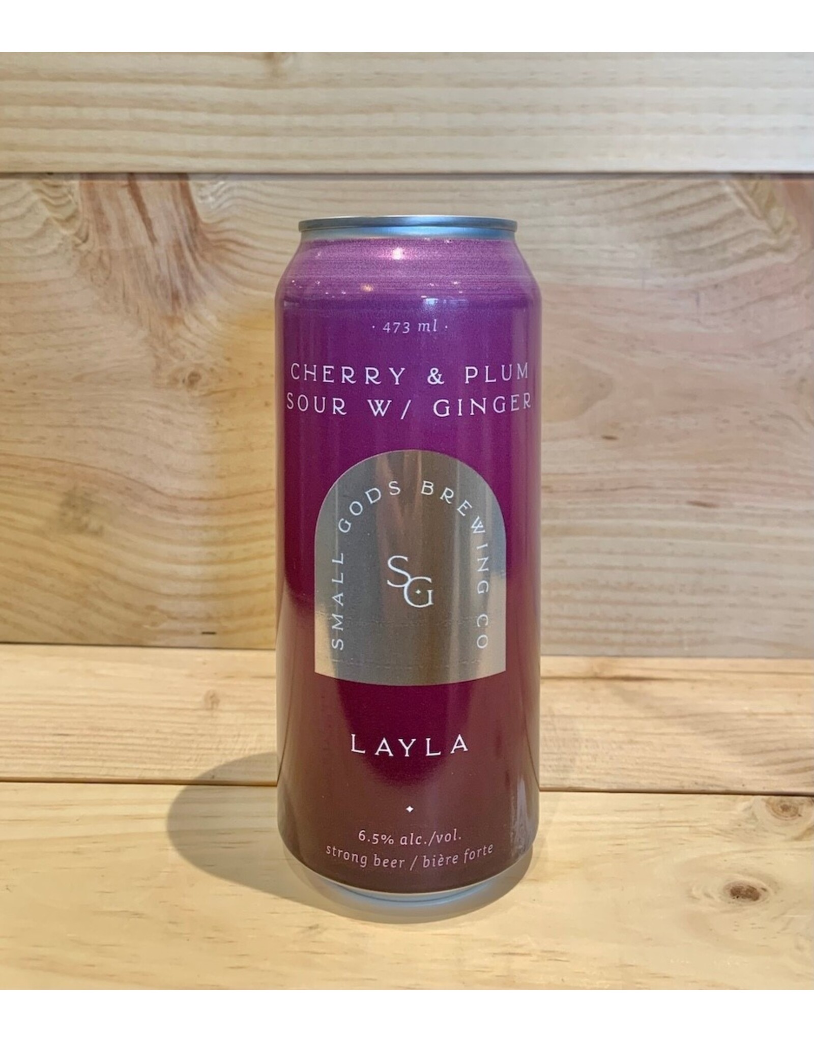 Beer Small Gods 'Layla' Cherry Plum Sour w Ginger 473ml