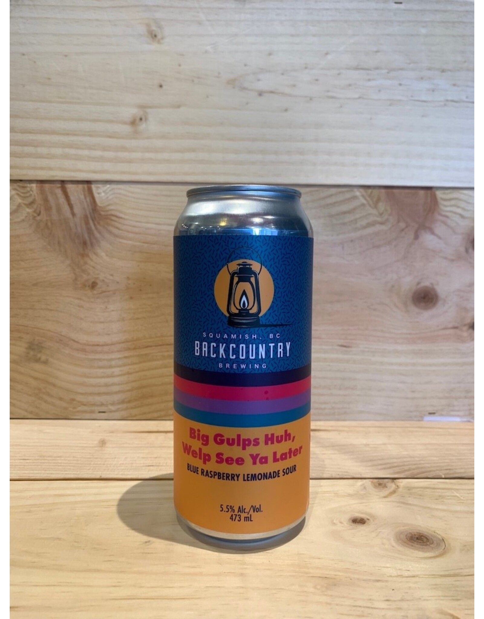Beer Backcountry Big Gulps Huh, Welp See Ya Later Sour 473ml