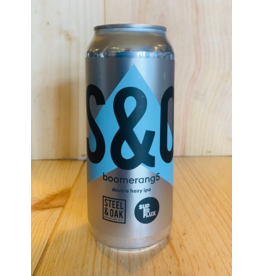 Beer Steel & Oak + Superflux Boomerang 5 Hazy IPA 473ml