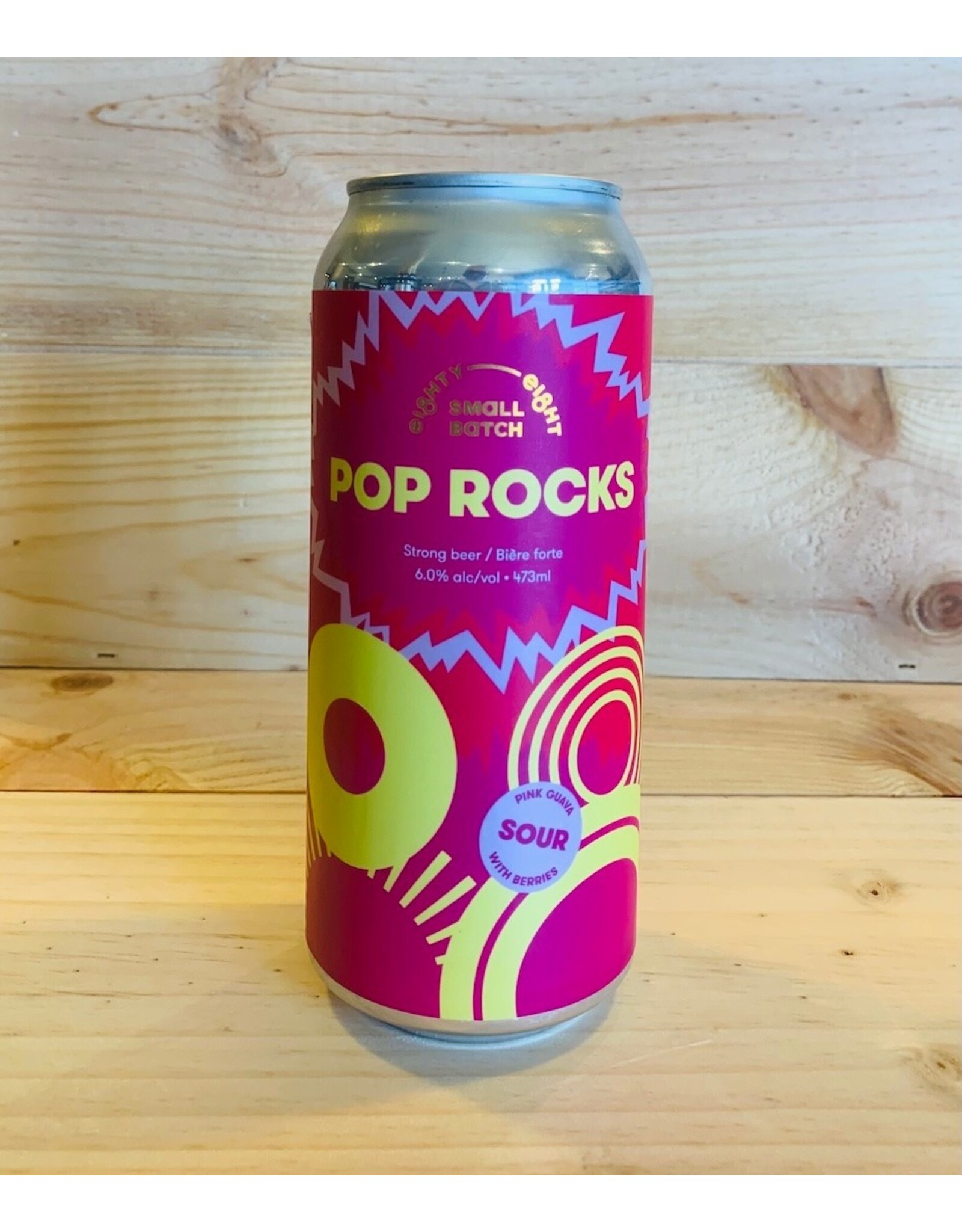 Beer 88 Pop Rocks Pink Guava w Berries Sour 473ml