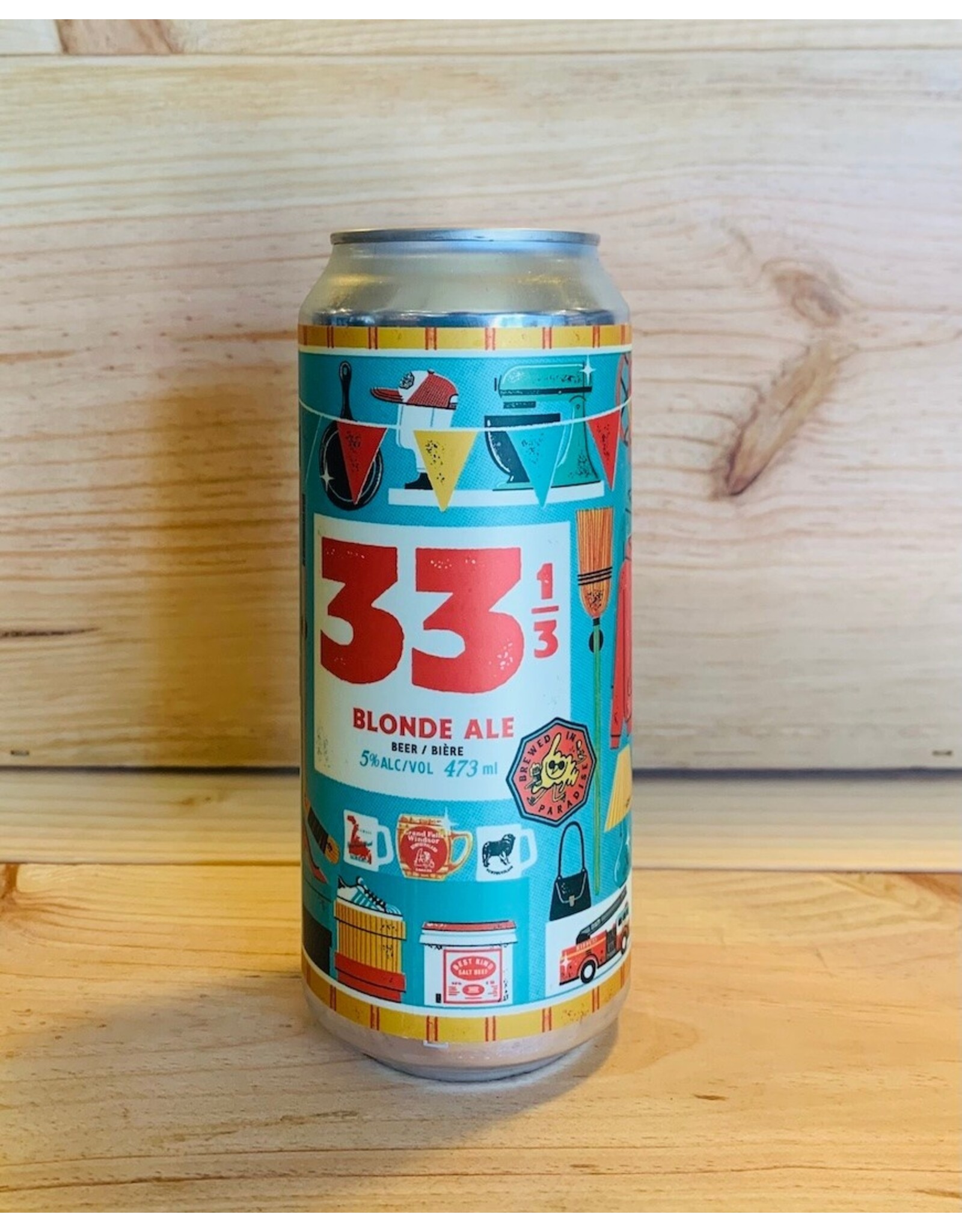 Beer Banished & Riff 33 1/3 Blond 473ml