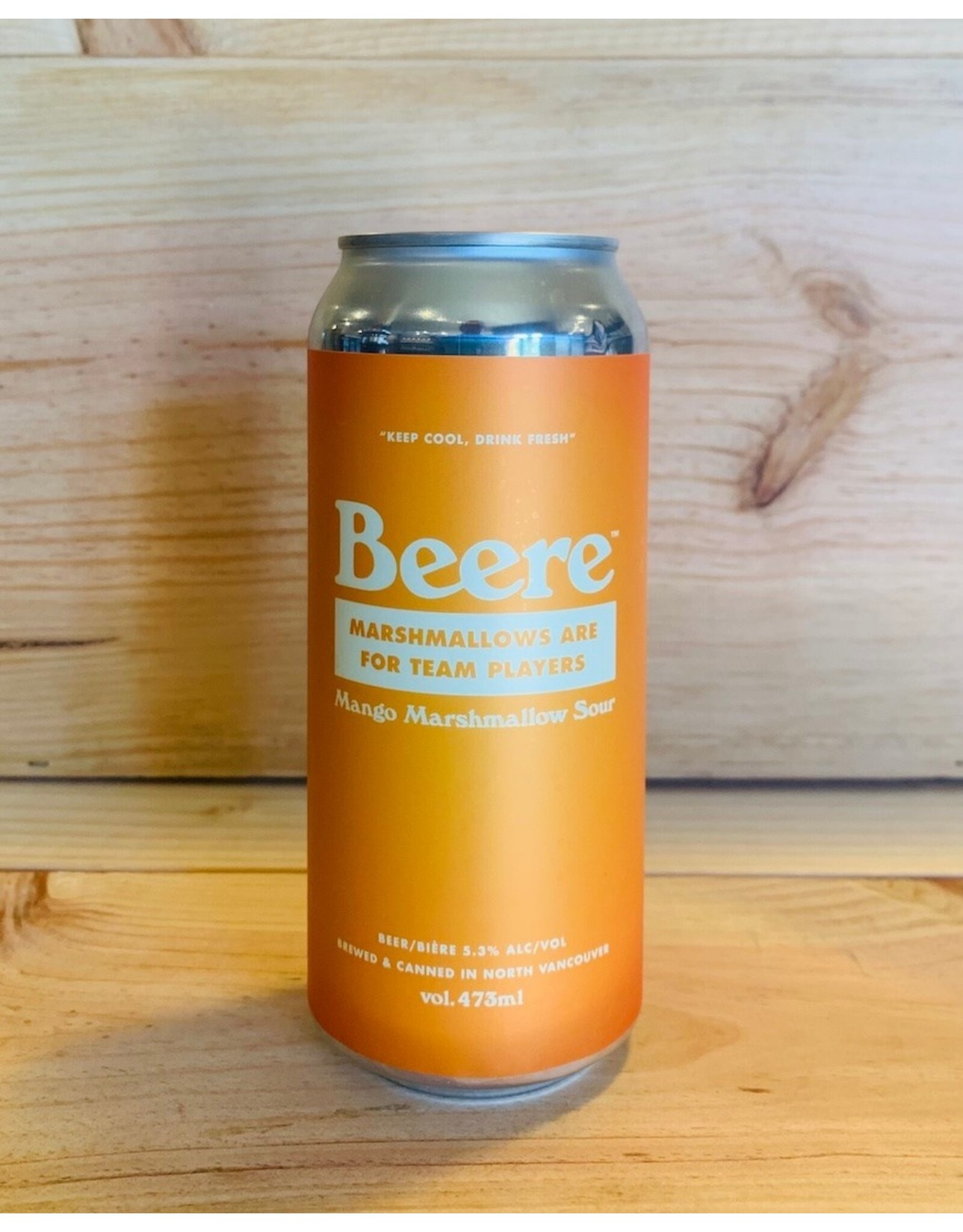 Beer Beere Team Player Mango Marshmallow Sour 473ml