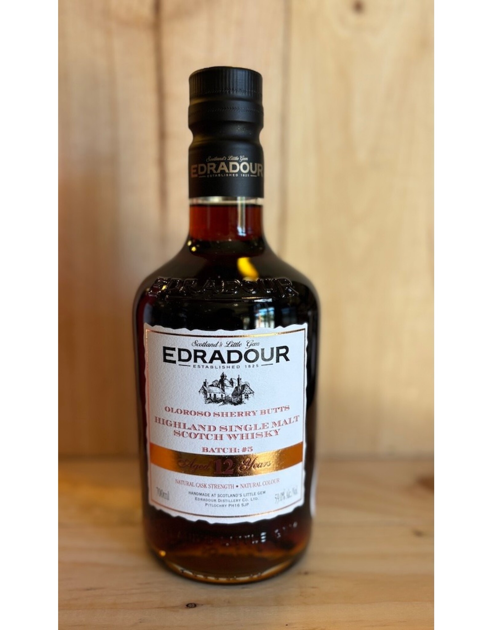 Edradour 12 Year Old Sherry Cask Batch #5