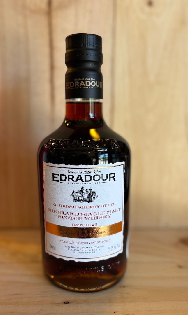 Edradour 12 Year Old Sherry Cask Batch #5 - Cellar Door