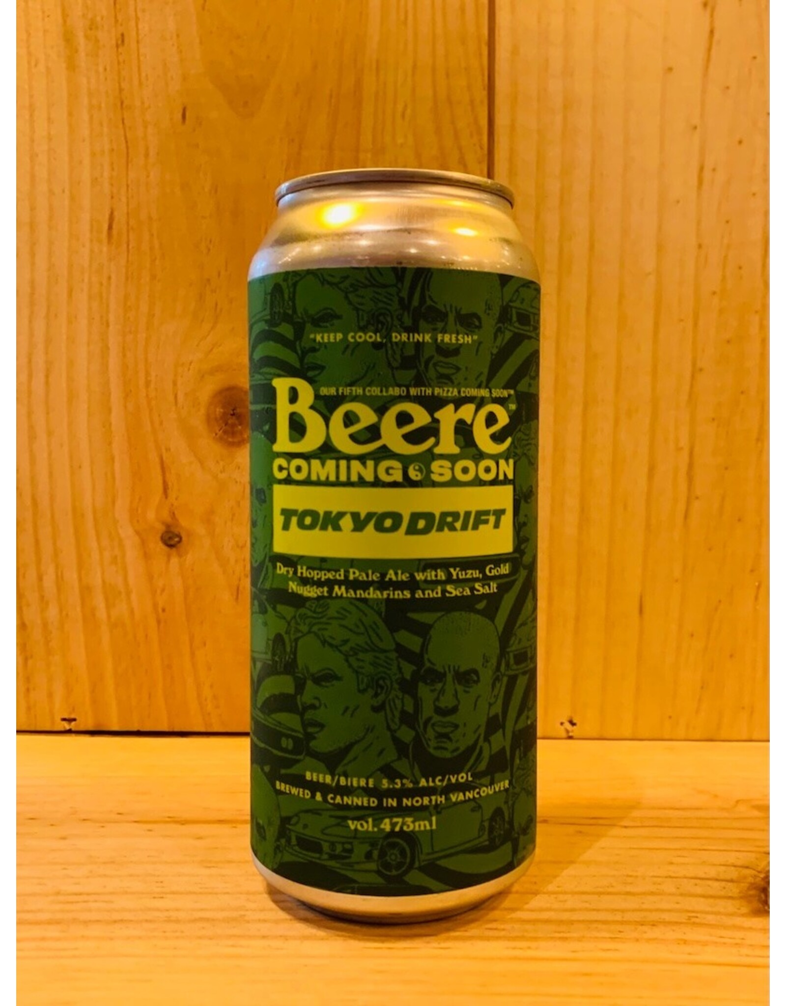 Beer Beere Tokyo Drift Salted Yuzu Hazy Pale 473ml