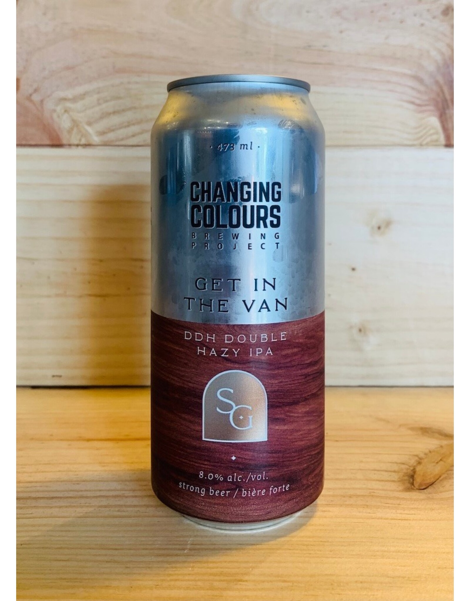 Beer Small Gods X Changing Colours Get In The Van DIPA 473ml