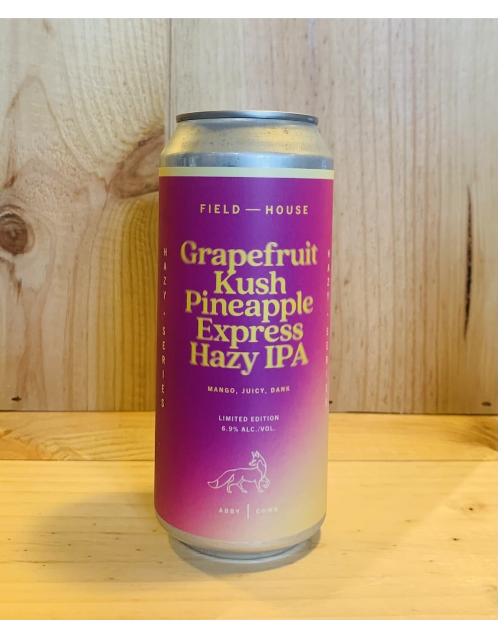 Beer Field House Grapefruit Kush Pineapple Express Hazy IPA 473ml