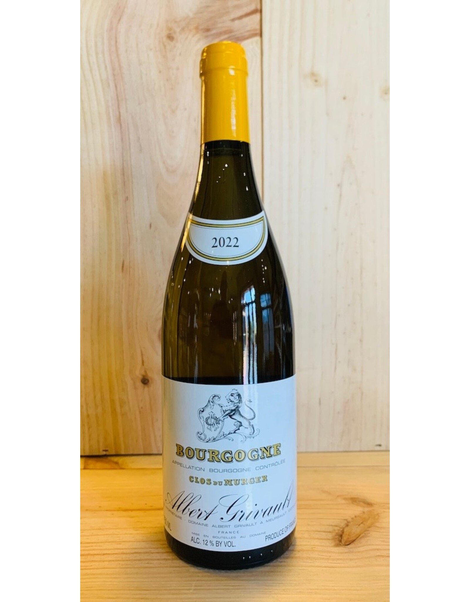 Wine Albert Grivault Bourgogne Blanc
