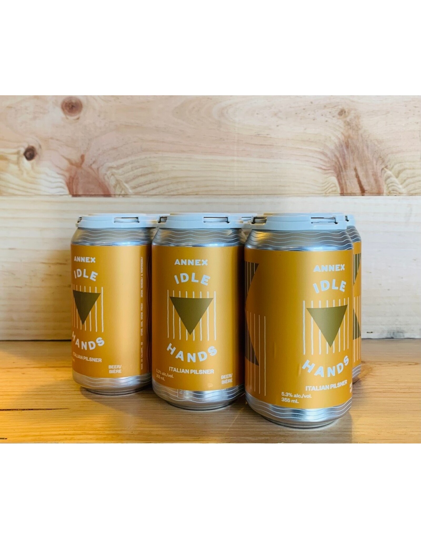 Beer Annex Idle Hands Italian Pilsner 6-cans
