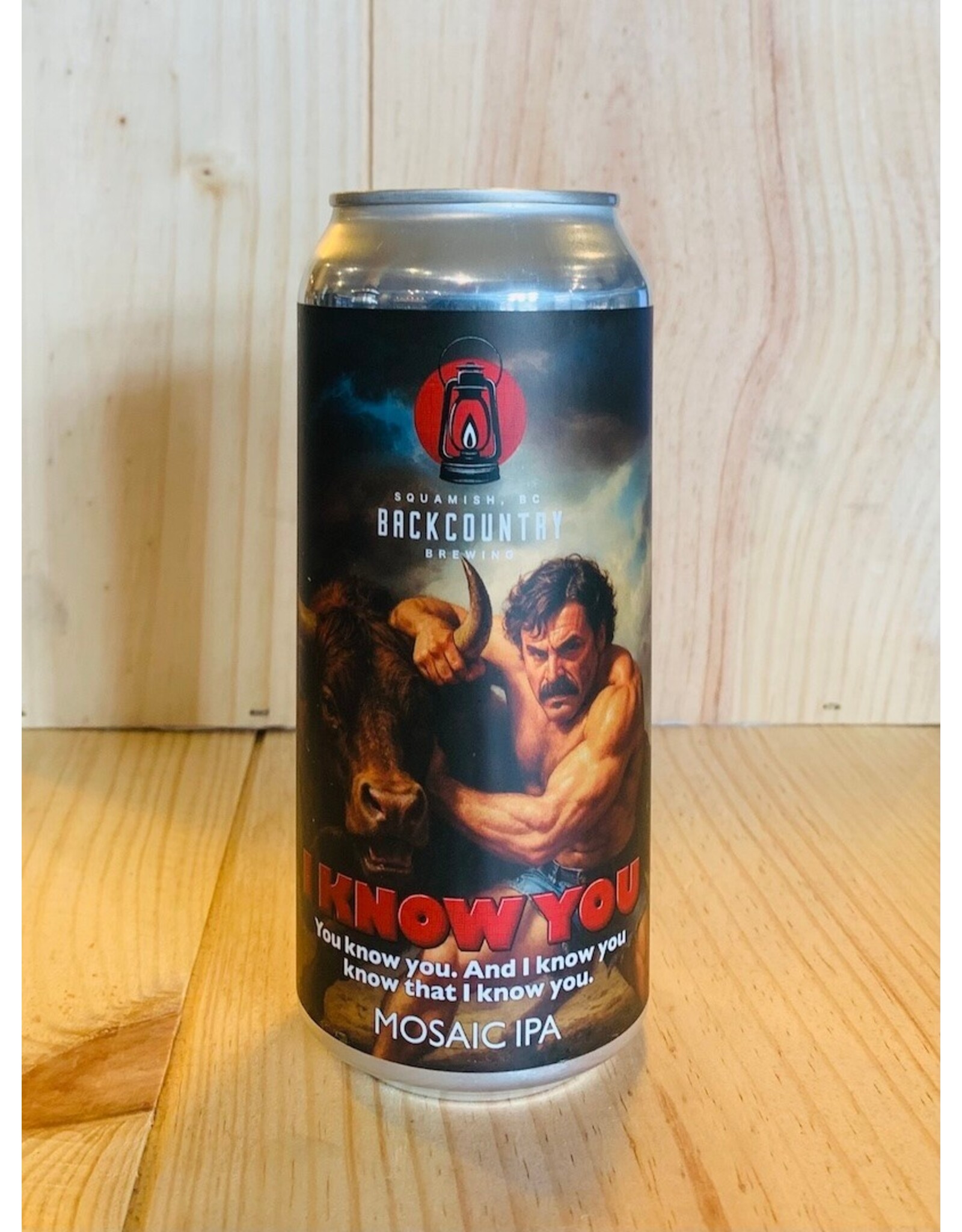 Beer Backcountry I Know You. You Know You. Mosaic Hazy IPA 473ml