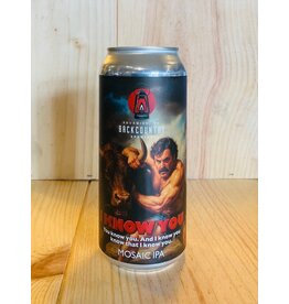 Beer Backcountry I Know You. You Know You. Mosaic Hazy IPA 473ml