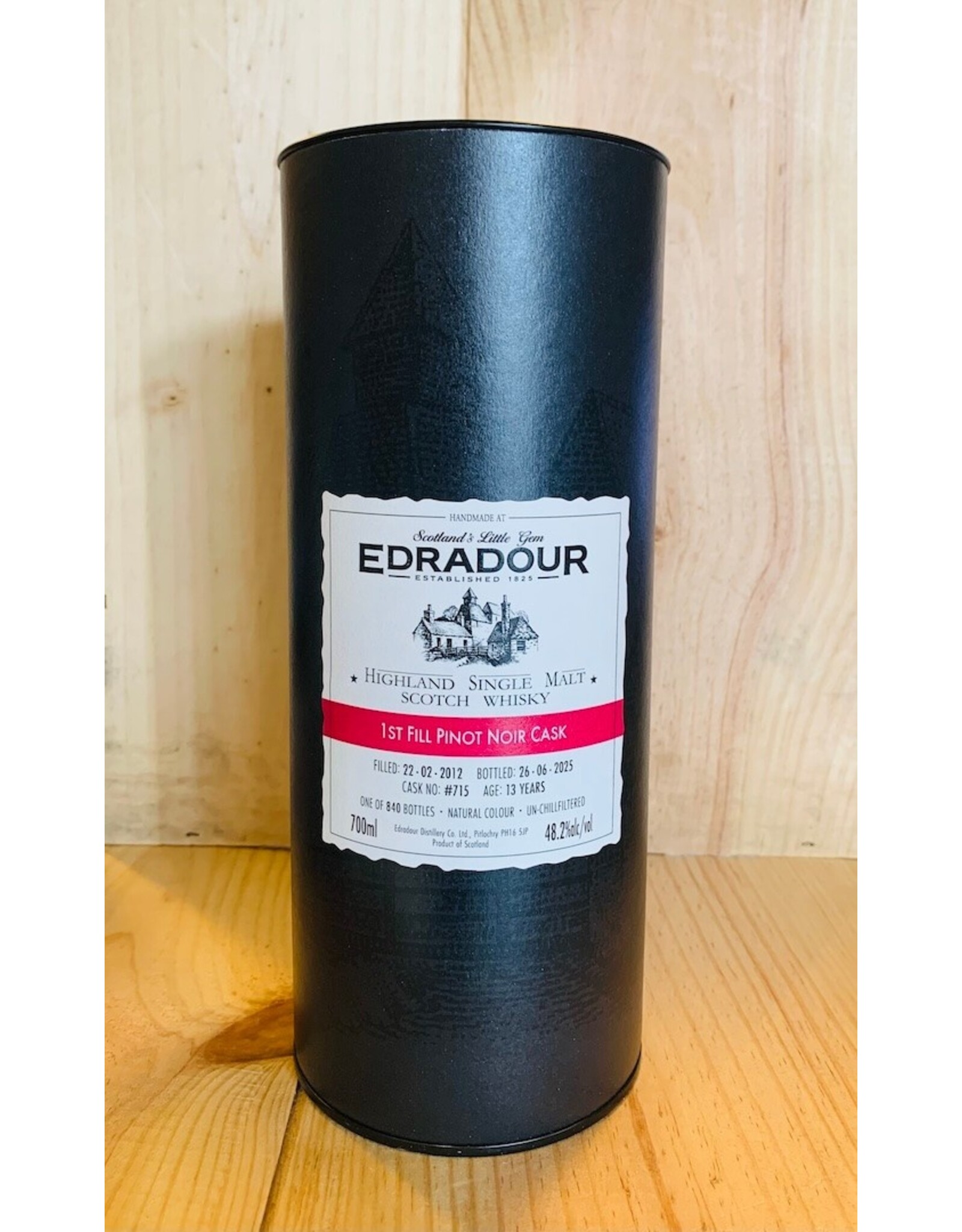 Spirits Edradour St. Michael Eppan 1st Fill Pinot Noir Cask