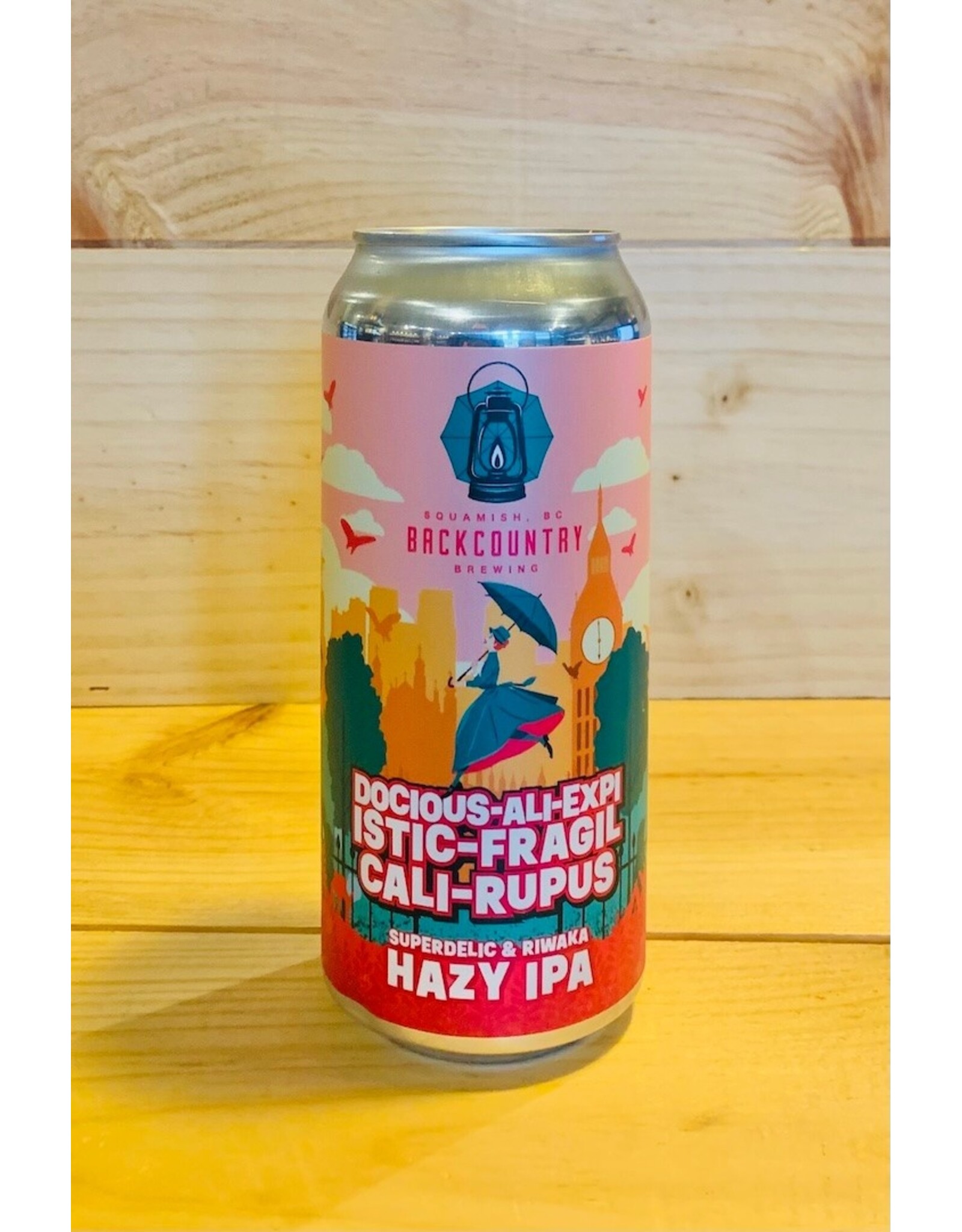 Beer Backcountry Docious-Ali-Expi-Istic-Fragil-Cali-Rupus Hazy IPA 473ml