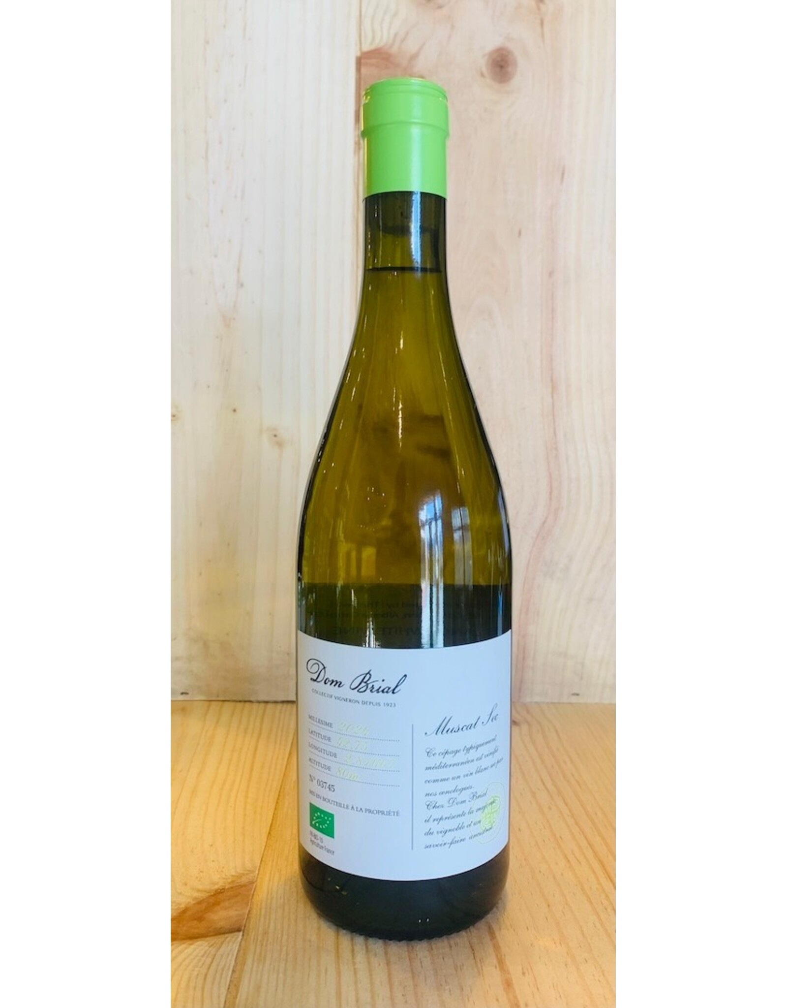 Wine Dom Brial Muscat Sec