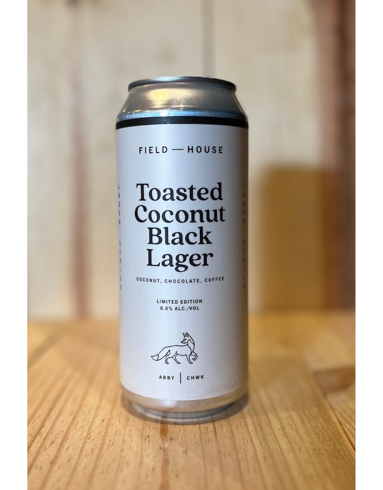 Beer Field House Toasted Coconut Black Lager 473ml