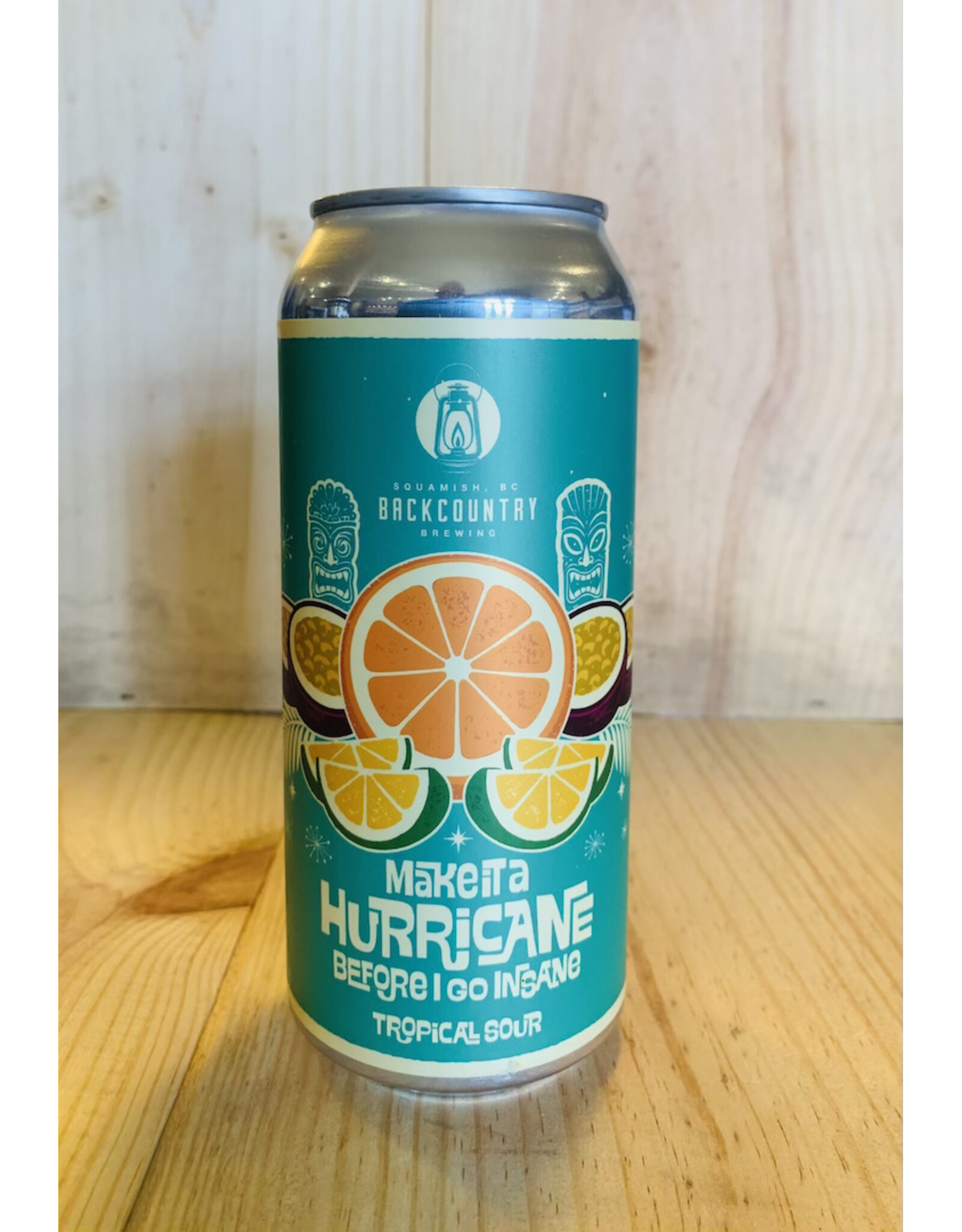 Beer Backcountry Make it a Hurricane Before I Go Insane Tropical Sour 473ml