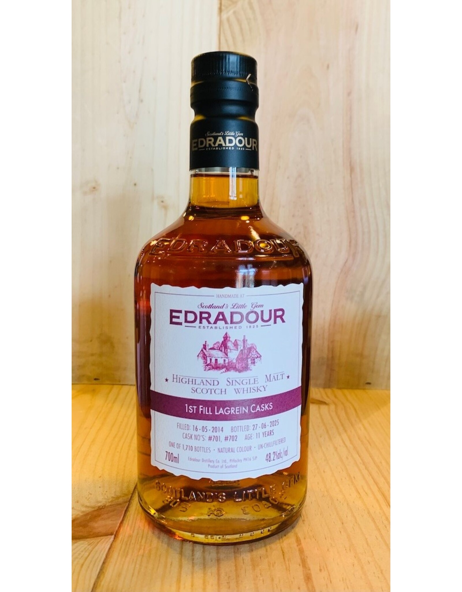 Spirits Edradour 11 Year Old 1st Fill Lagrein Casks