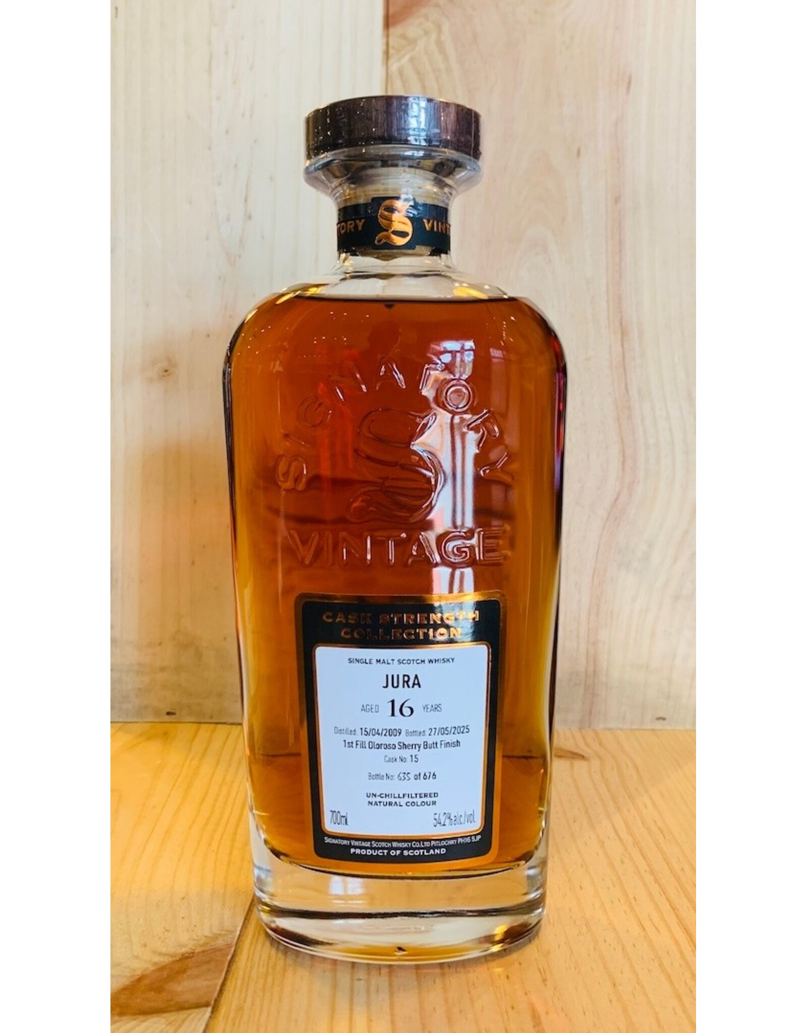 Spirits Signatory Jura 16 Year Old Cask Strength