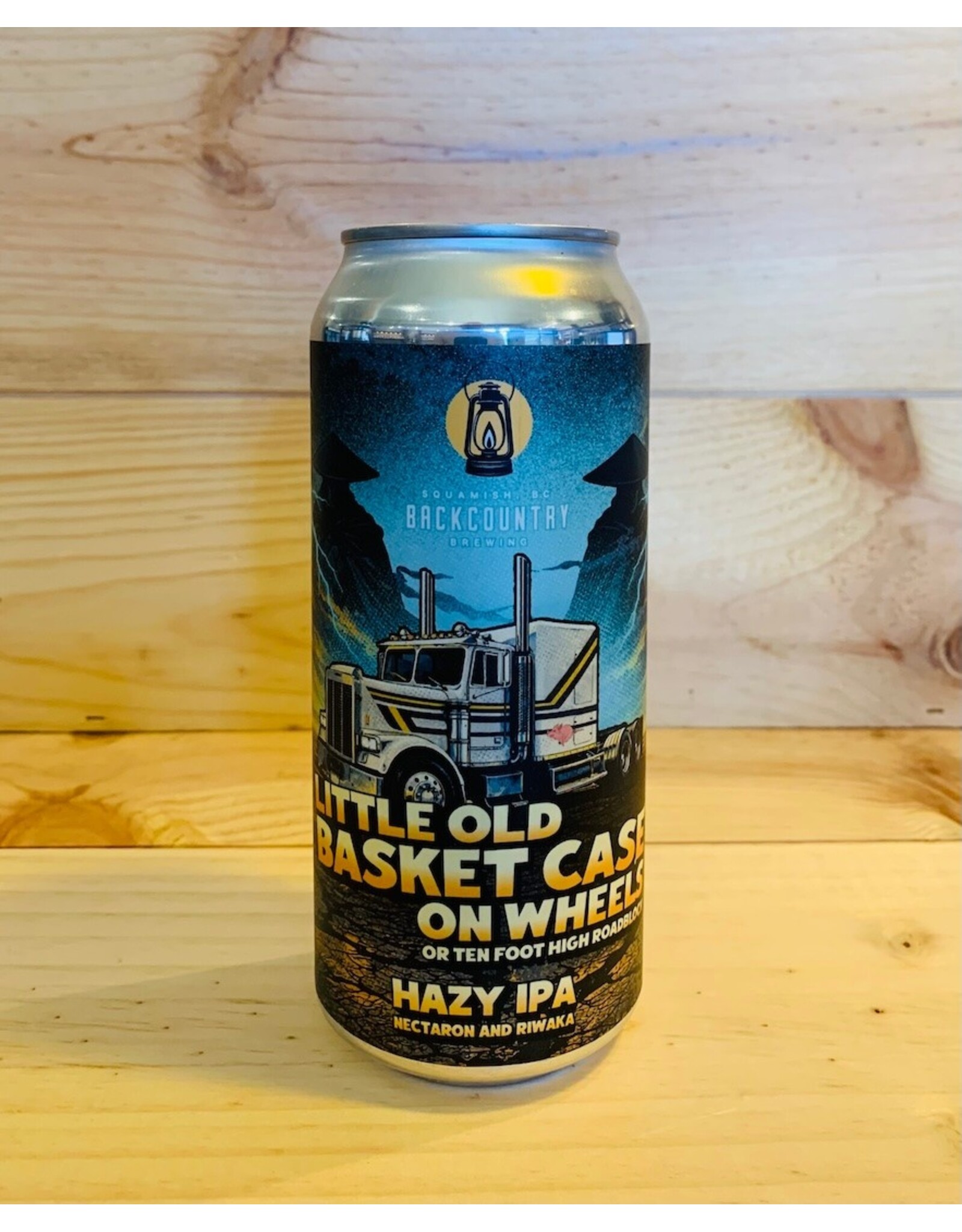 Beer Backcountry Little Old Basket Case On Wheels Hazy IPA 473ml